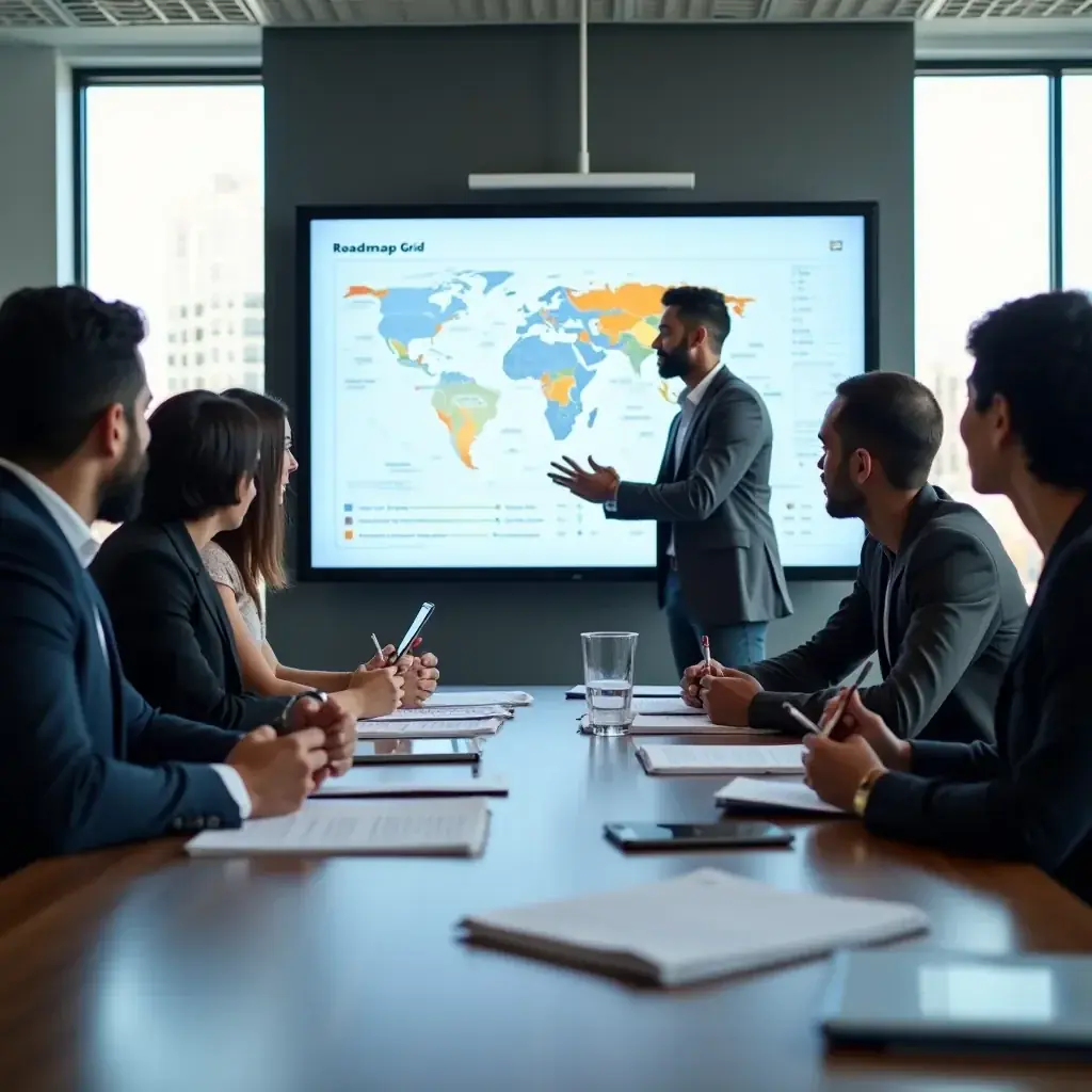 Modern innovation illustration